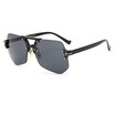 SHAUNA New Arrival Summer Styles Candy Color Women Rimless Square Sunglasses Oversized Men Tint Lens Sun Glasses UV400
