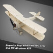 Royal Aircraft Factory SE5a Balsa Wood 378mm Wingspan Biplane Warbird Aircraft Model Light Wood Airplane Kit