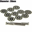 12PCS 30mm 8-hole Diamond Saw Blade Cutting Tool