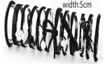 New Fashion Headbands Womens Hair Accessories Hair Bands for FemaleGirl Hairband Hair Rope Rubber Band 12 PCs