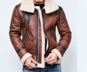 Mens Pure Color Zipper Jacket Cotton Jacket for Autumn&Winter Coat