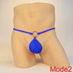 Men Thong String Underwear Sexy Lingerie Alloy Circle Male Sexy G-String Temptation Thongs