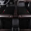 Chunyang high-end original car suede carpet models Nissan Qijun five 14-18 models special car surrounded by double-layer car mats black mat black plush blanket