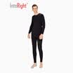 INTERIGHT Qiuyi Qiuku 50S long-staple cotton spandex comfortable warm male round neck suit ingenuity to create Jingshu cotton craft white XL
