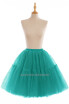 Skirts Womens 6 Layers Midi Tulle Skirt Burgundy Red Tutu Skirts Women Ball Gown Party Petticoat