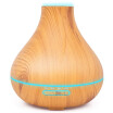 TOMNEW 400ML Air Humidifier Essential Oil Diffuser wood grain Aromatherapy diffuser Aroma purifier Mist Maker led light for Home