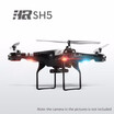 SH5 24G 4CH 6-axis Gyro 360 Degree Rolling RC Quadcopter Headless Mode UAV RTF