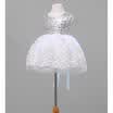 Princess Baby Kids Girl Bowknot Lace Floral Dress Christmas Party Formal Dresses