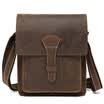 Genuine Crazy Horse Leather Vintage Hombres Ocio Bolso de la Bolsa de Negocios Casual de Los Hombres de Hombro de Viaje Crossbody Bolsas Tote Maletín