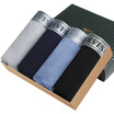 Seven wolves men &39s underwear thin section of cotton wide&bright tendons pure color angle pants 4 boxed XL