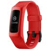 Music bracelet 3 smart bracelet heart rate bracelet sports bracelet health bracelet caller display 12 kinds of motion recognition aerobic monitoring upgrade IP68 waterproof red