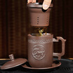 Jingdong supermarket Yayi tea cup Yixing ore purple sand &quothorse to the success of&quot four sets of purple sand cup