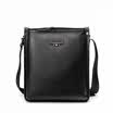 Alpina Kangaroo LALPINA Mens First Layer Leather Shoulder Diagonal Bag Fashion Bag Black