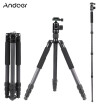 Portable Carbon Fiber Professional tripod Monopod Ball Head for Camera DSLR A6M5