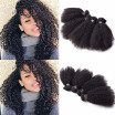 Amazing Star Indian Virgin Hair Afro Kinky Curly 4 Bundles Unprocessed Human Hair Extensions Fashion Style Silky Texture