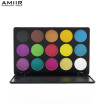 AMIIR 15 Colors Glitter Eyeshadow Palette Makeup Contour Palette Colorful Eye Shadows Shimmer Makeup