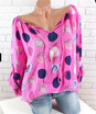 Ladies sexy blouse deep V Europe&America