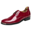 Men s Genuine Leather British Business Casual Shoes Plain Toe Oxfords