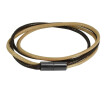 Multi-Layer Thin WAX CORD Bracelet Magnetic Clasp