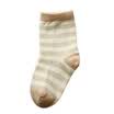 Hi baby treasure baby socks baby color cotton floor four seasons newborn cotton socks 1 pair experience 8-10cm 0-6 months plain classic