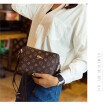 Womens Bag New Korean Fashion Old Flower Casual Shoulder Diagonal Bag Mini Square Bag Mobile Phone Bag Tide