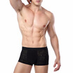 Mens Bamboo Fiber Boxer Underwear Comfortable Breathable Sexy Perspective Mens Underwear