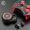iKF Hero Air True Wireless Bluetooth Headset 50 Technology Sports Running Mini Invisible Ultra Small In-Ear AppleAndroid vivo Huawei Millet Mobile Phone Universal Shake Red