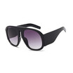 SHAUNA 2018 New Women Round Sunglasses Oversize Men Gradient Lens Goggle Shades UV400