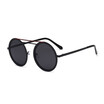 SHAUNA Vintage Punk Styles Women Round Sunglasses Double Bridges Fashion Men Clear Red Lens Glasses UV400