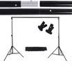 Soporte de fondo ajustable Soporte de foto de fondo Cruz peso ligero Kit OL80