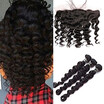 7A Peruvian Virgin Hair 3 Bundles With 13x4 Lace Frontal Loose Wave Hair Natural Unprocessed Virgin Hair Fashion Style Grace 7A Peruvian Virgin Hair 3 Bundles With 13x4 Lace Frontal Loose Wave Hair Natural Unprocessed Virgin Hair Fashion Style Grace