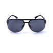 SHAUNA New fashion sunglasses frameless super film protective glasses men driving sunshade sunglasses tide mirror wholesale