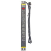 Lengon PDU Cabinet Sockets 8-Hole Insertion Plug-in Board Overload Switch Board Tray Board 2m PDU-CK08 1U-P