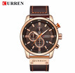 CURREN 8291 Luxury Brand Men Analog Digital Leather Sports Watches Mens Army Military Watch Man Quartz Clock Relogio Masculino