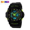 SKMEI Brand For Men Sports Vintage Watch LED Jelly Military Uniform Mens Watches Wrist Watch 50m Waterproof Student Watch