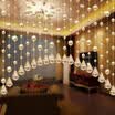 String 1M Acrylic Crystal Bead Wedding Hanging Drop Chandelier Curtain Wedding