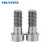 2 Unids M10 x 25mm M10 25mm 15 Pitch Titanium Tornillo Tornillo Rosca Tornillo Tornillos de Motocicleta para Ducati Bicicleta Freno Perno de Ciclo