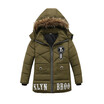 New Winter Down Jackets For Boys Cotton Children Coats Boys Clothes Long Sleeve Kids Outerwear 3 4 5 Years Kids Coats