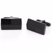 4-Parts SmoothSand Surface Gentle Mens Square Cufflinks