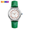 SKMEI For Women Fashion Watch Elite brand leather strap quartz watch