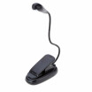 Portable Flexible Bendable 2 LEDs Stand Clip Desk Lamp Reading Music Score Light
