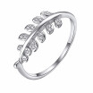 Yoursfs Adjustable Rings 18K White Gold Plated Exquisite Noble Cute Bowknot Ring for Women Gift