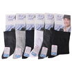 Jingdong supermarket Langsha men socks mesh thin cotton socks business men socks mixed color 6 pairs of 26-28cm