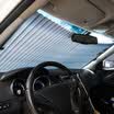 40000 km car front sunshade sunscreen heat insulation car sunshade suction cup aluminum foil telescopic curtain sun block car section SWY1121