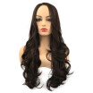StrongBeauty Long Wavy Brown Synthetic Wigs Natural Looking Wigs