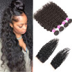 Glary Peruvian Virgin Hair Deep Wave Bundles Hair Unprocessed 4 Bundles with Closure 100 Cheap Human HairFor Black Women