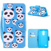 MOONCASE Millet Mi A1 Mi 5X painted leather case with small hand rope - panda puzzle