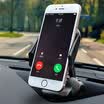 Fuente de coche verde soporte para teléfono toma de corriente para teléfono móvil navegación universal para coche soporte para coche adornos de joyería plegable soporte para teléfono móvil multifunción