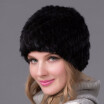 Autumn&winter fur hat womens authentic natural fur cap Russian hat fashion quality thick fur cap discount hot