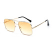 SHAUNA Spring Hinge Fashion Women Square Sunglasses Retro Men Blue Pink Gradient Glasses UV400